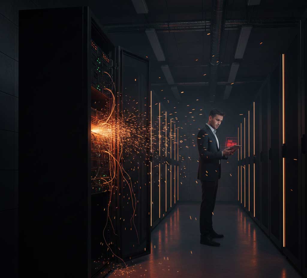 قطعی برق چه آسیبهایی به سرور و تجهیزات شبکه میزند؟